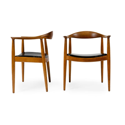 The Round Chair by Hans J. Wegner for Johannes Hansen