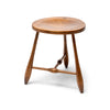 Three Legged Mortised & Tenon Stool for Hale of Vermont