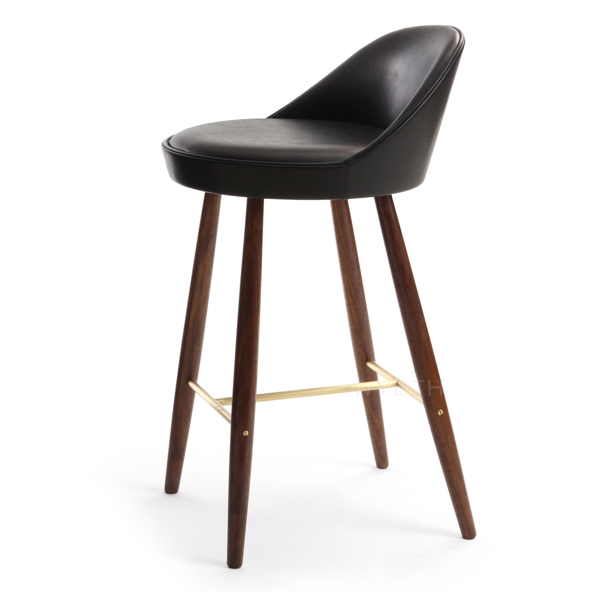 Low Backed Bar Stool by Knud Vodder, Made to Order