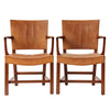 Pair of Arm Chairs by Kaare Klint for Rud Rasmussen