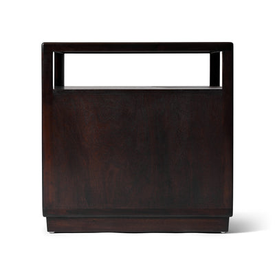 Two Tiered End Table Cabinet by Edward Wormley for Dunbar, 1950s