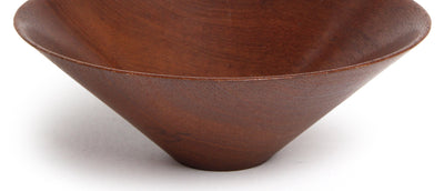 Flarring Turned Walnut Bowl from USA