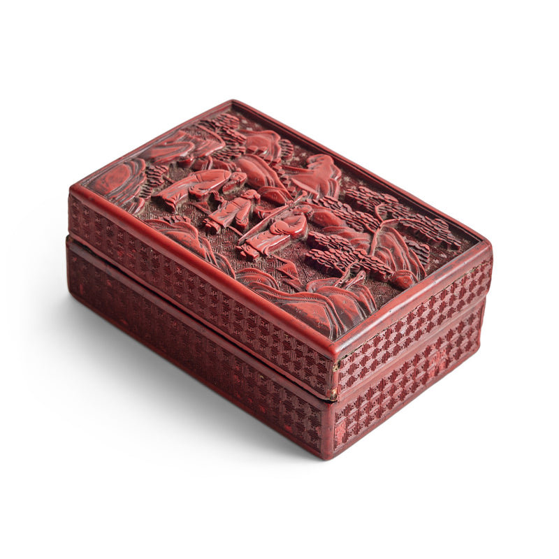 Cinnabar Box from China