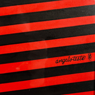 Limited Edition Abstract Print 80 by Angelo Testa, 1980
