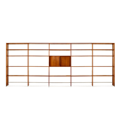 Teak Shelving and Storage Unit by Hans J. Wegner for Ry Mobler