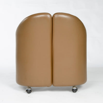 Split Back Chair by Eugenio Gerli for Tecno