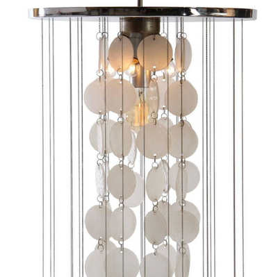 Murano Glass Disc Chandelier from Italy