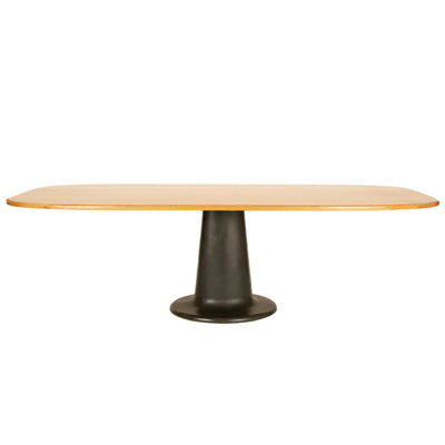 The 'Soft Rectangle' Pedestal Base Long Table by WYETH, Made to Order