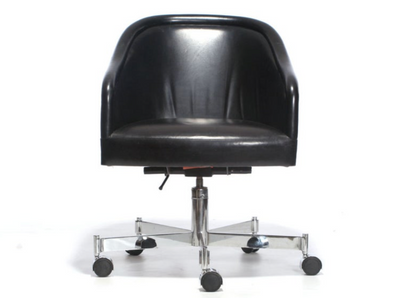 Barrel-Back Desk Chair by Ward Bennett for Brickel Associates