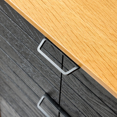 Brushed Oak Cabinet by Raymond Loewy for Mengel, 1950's