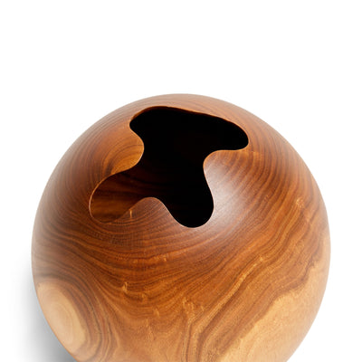 Turned Claro Walnut Vessel from USA