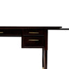 Walnut Desk with Drawers and Extension by Edward Wormley for Dunbar, 1950s