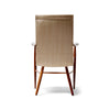 Armchair in Walnut and Fabric. Priced per chair. by George Nakashima for Widdicomb, 1957