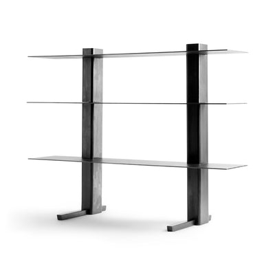 Steel Cantilevered Bookcase or Shelving by WYETH