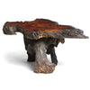 Organic Burl Redwood Low Table from USA