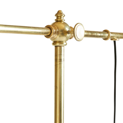 Early Cast Bronze Floor Lamp for E.F. Caldwell