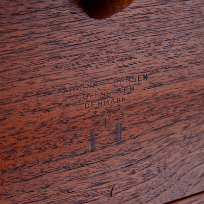 Rare Extension Table in Solid Teak and Oak by Hans J. Wegner for Johannes Hansen