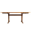 Walnut Plank Top Trestle Dining Table by George Nakashima for Nakashima Studio