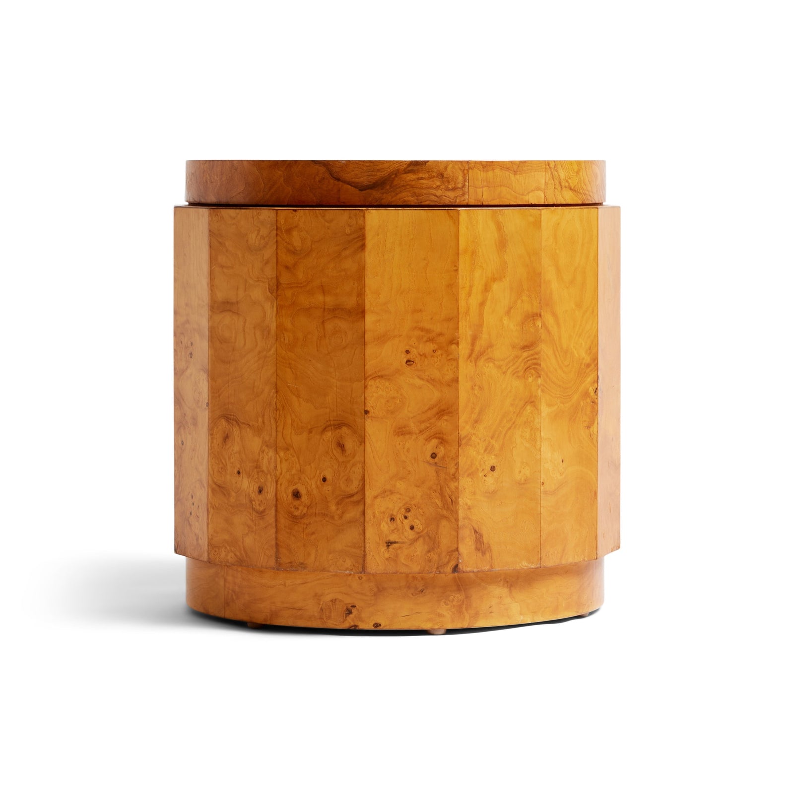 Burlwood Side Table by Edward Wormley for Dunbar