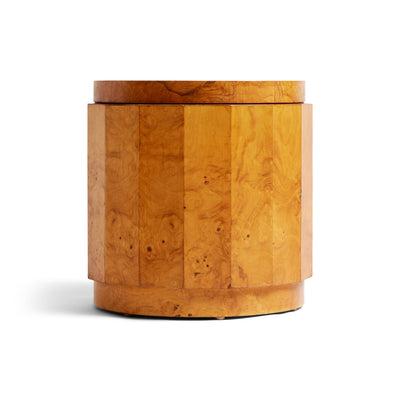 Burlwood Side Table by Edward Wormley for Dunbar