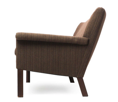 Superb Minimalist Curved Back, Low Slung Sofa by Hans J. Wegner for AP Stolen