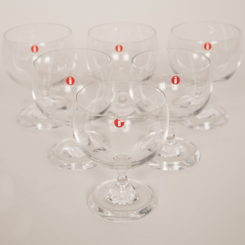 Cordial Glasses Set of 6 by Tapio Wirkkala for Iittala, 1952