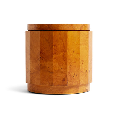 Burlwood Side Table by Edward Wormley for Dunbar