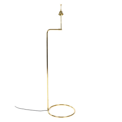 'Rope' Floor Lamp in Polished Bronze by WYETH, Made to Order