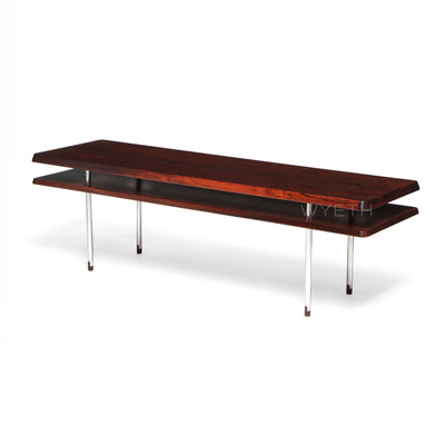 Rosewood Table by Johan Hagen, 1956