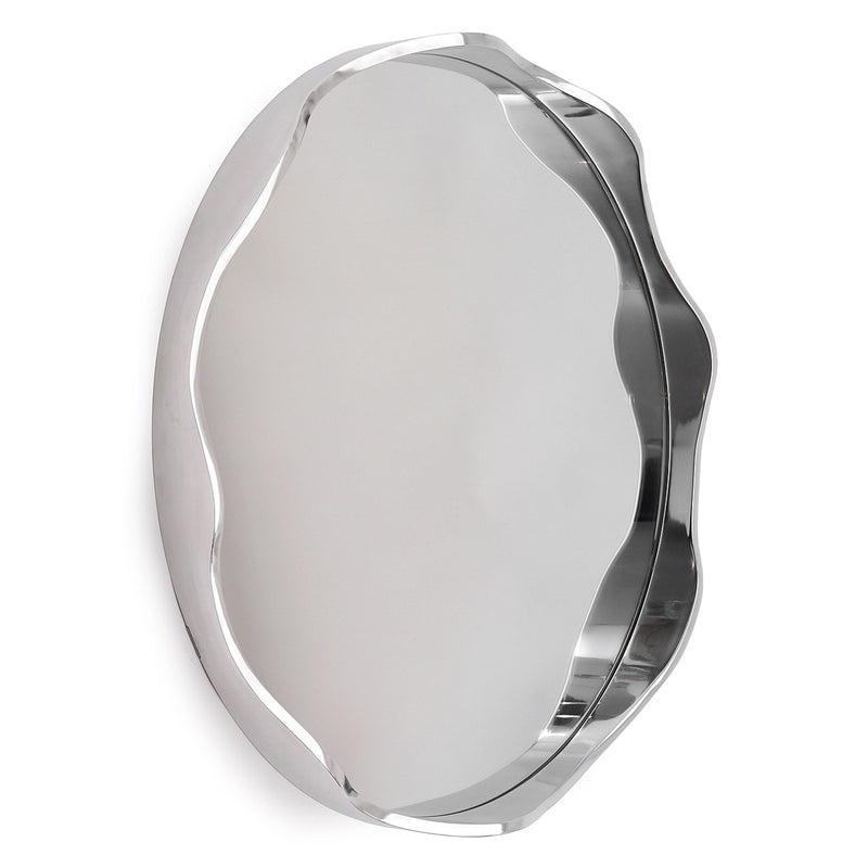 Wave Edged Wall Mirror by WYETH