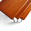 Rosewood Nesting Tables from Denmark, 1960's