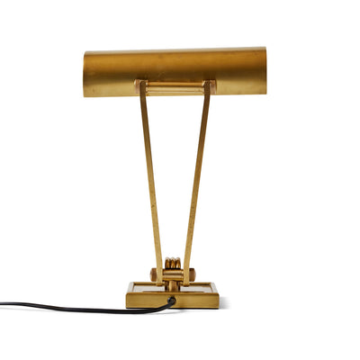 Vintage Brass Desk Lamp from USA