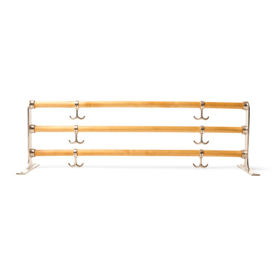 Birch and Aluminum Train Rack by Gunnar Bolin for Essem Design, 1937