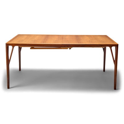 Rosewood Extension Dining Table by Vestergaard Jensen for Peder Pedersen