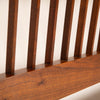 Walnut Nakashima Headboard by George Nakashima for George Nakashima Studio