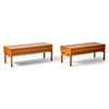 Pair of Low Cabinet or Bench Marian Grabinski, 1963