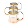 Silver and Copper Mug by Henning Koppel for Georg Jensen