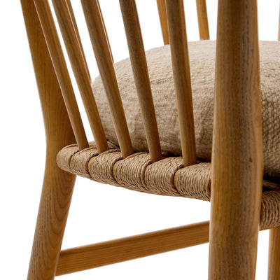 Spindle Back Ash Lounge Chairs Model PP-112 by Hans J. Wegner for PP Møbler