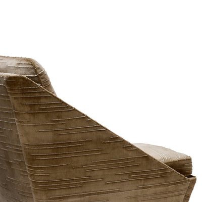 Darrell Lounge Chair in Cut Velvet by WYETH, 2000's