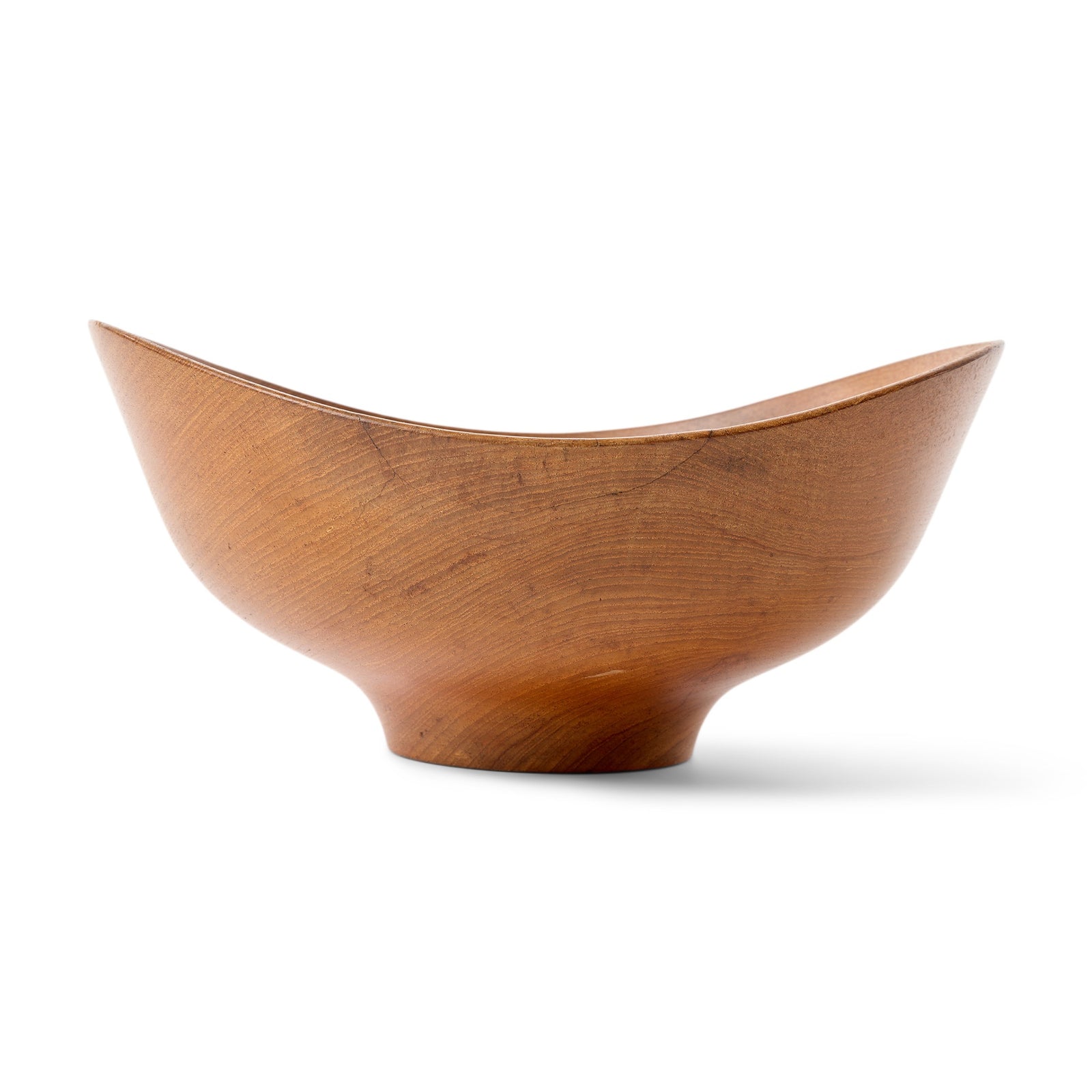 The Largest Turned Teak Presentation Bowl by Finn Juhl for Kay Bojesen for Magne Monsen