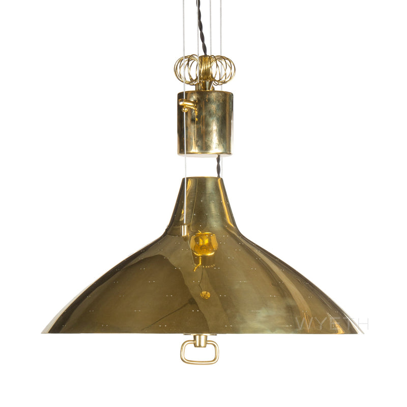 Counterweighted Pendant Light Fixture by Paavo Tynell for Taito Oy