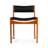 Teak and Leather Dining Chair by Peter Hvidt & Orla Mölgaard-Nielsen for Soborg Mobler