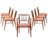 Set of 10 Spindle Back Dining Chairs by Edward Wormley for Dunbar