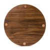 ‘Round I-Beam’ Table in Walnut by WYETH, Made to Order