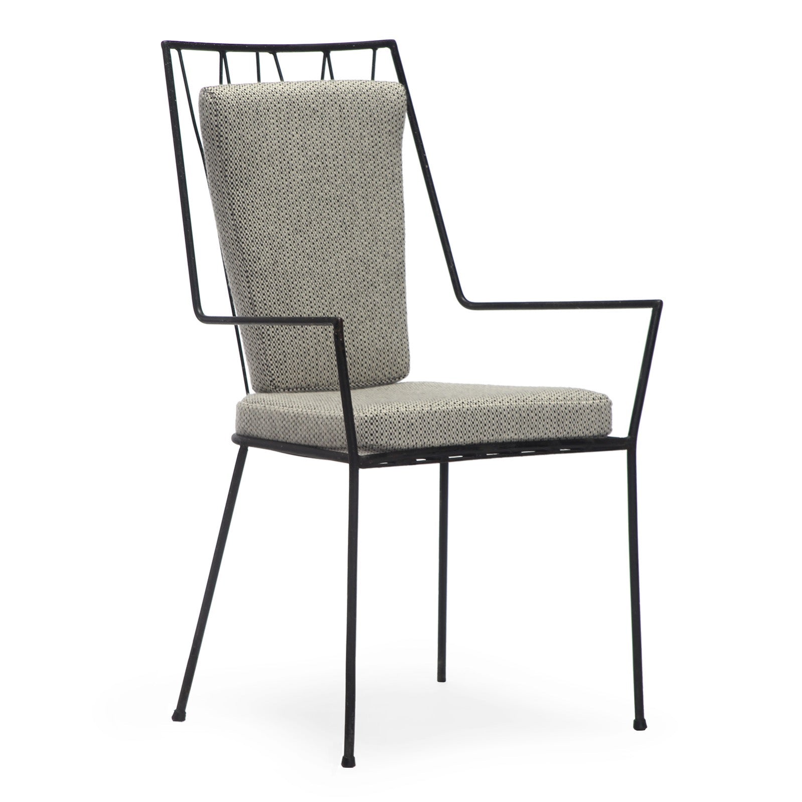 Wrought Iron Armchair by Paul McCobb for Arbuck