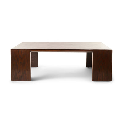 Bamboo and Solid Oak Low Table by WYETH
