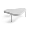 Original Biomorphic Low Table in White Steel by WYETH, Made to Order