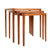 Teak Nesting Tables by Ludvig Pontopiddan, 1950's