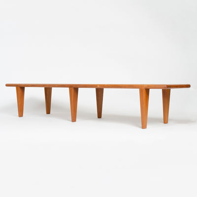 Slatted Bench by Hans J. Wegner for Johannes Hansen