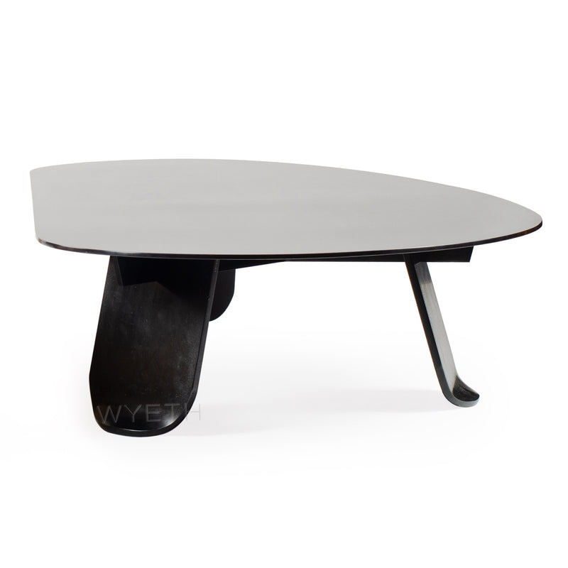 Chrysalis No. 1 Low Table in Blackened Steel by WYETH